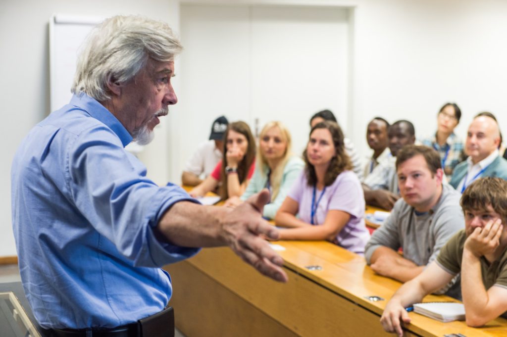 Teacher Programme lecture by Rolf Heuer